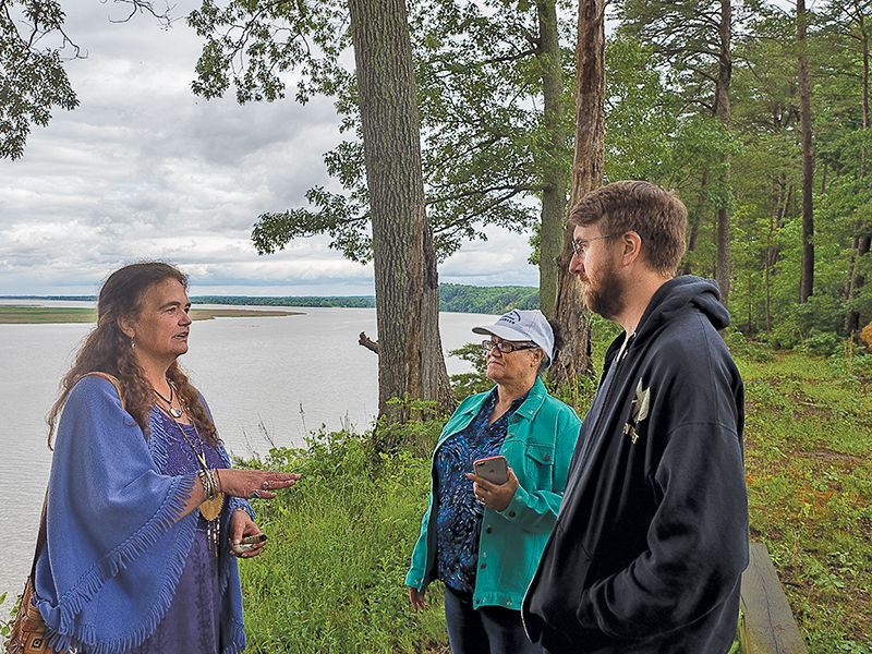 American Indian heritage at Fones Cliffs (VA)